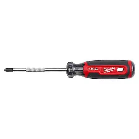 Milwaukee MT202 4 in. #2 Phillips Screwdriver with Cushion Grip