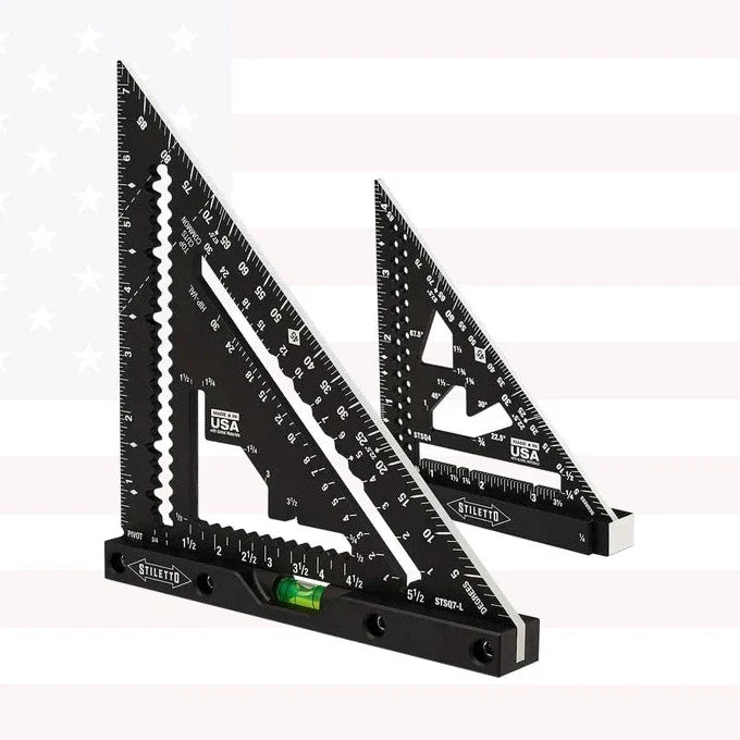 Stiletto STSQ7-LP 4.5 in. and 7 in. Rafter Square Set