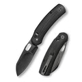TRIVISA Lamb Crossbar Lock Black G-10 (3.00" Black Stonewash) N690