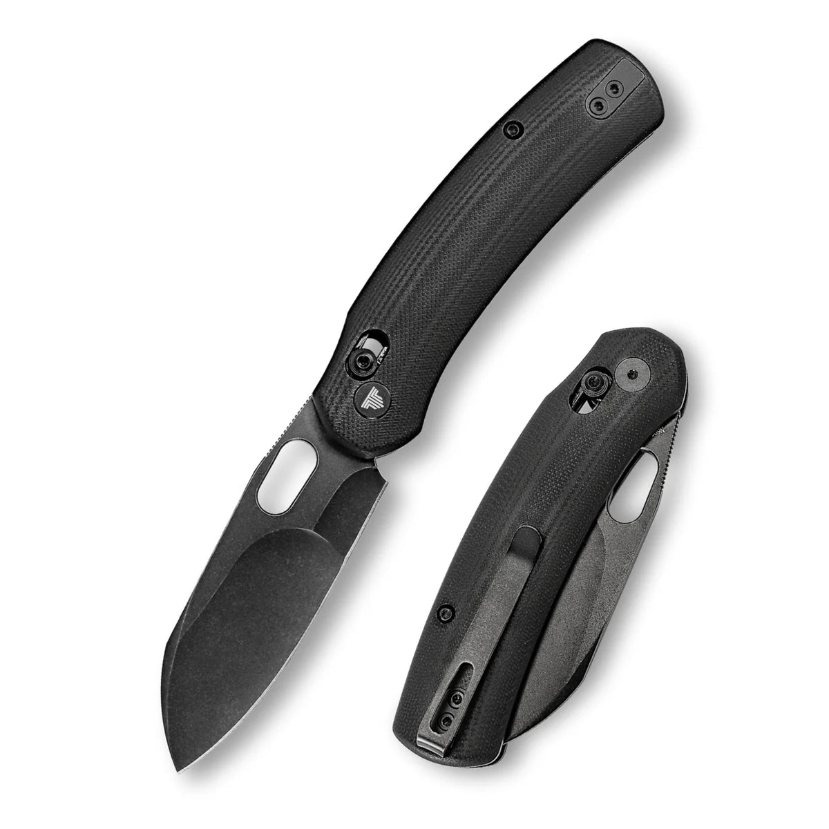 TRIVISA Lamb Crossbar Lock Black G-10 (3.00" Black Stonewash) N690