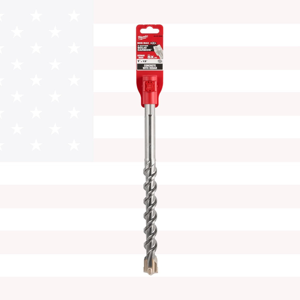 Milwaukee 48-20-3952 SDS-Max 4-Cutter 1-1/8 in. x 12 in. x 17 in.