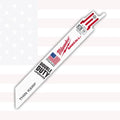 Milwaukee 48-01-7184 6 in. 18 TPI Thin Kerf SAWZALL Blades 100CT