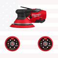 Milwaukee 2585-20 M12FUEL 12V Lithium-Ion Brushless 6" Orbital Sander