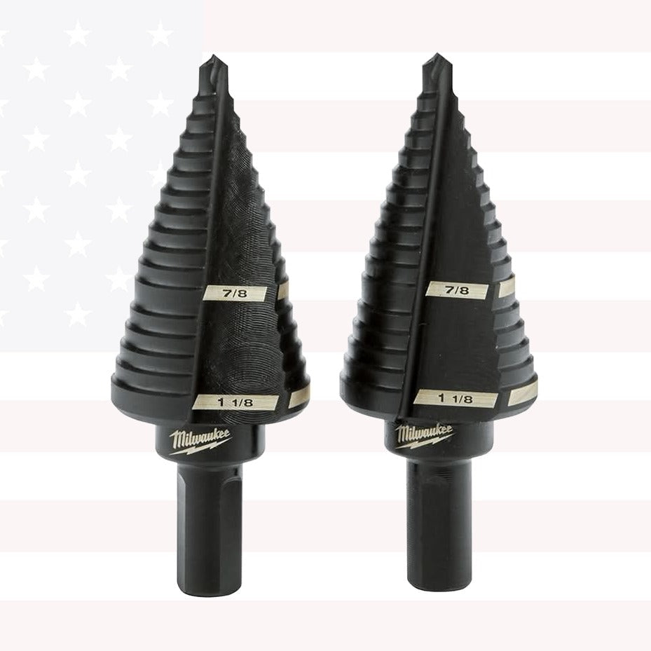 Milwaukee 48-89-9239 2PC Step Drill Bit Set #9