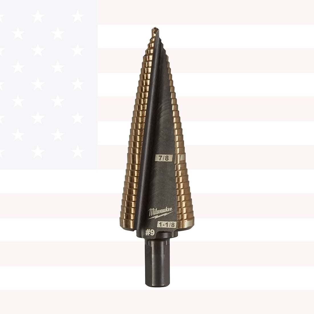 Milwaukee 48-89-9289 Cobalt Step Drill Bit #9 (7/8-1-1/8")