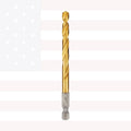 Milwaukee 48-89-4663 5pc Shockwave Red Helix Impact Duty Titanium Hex Shank