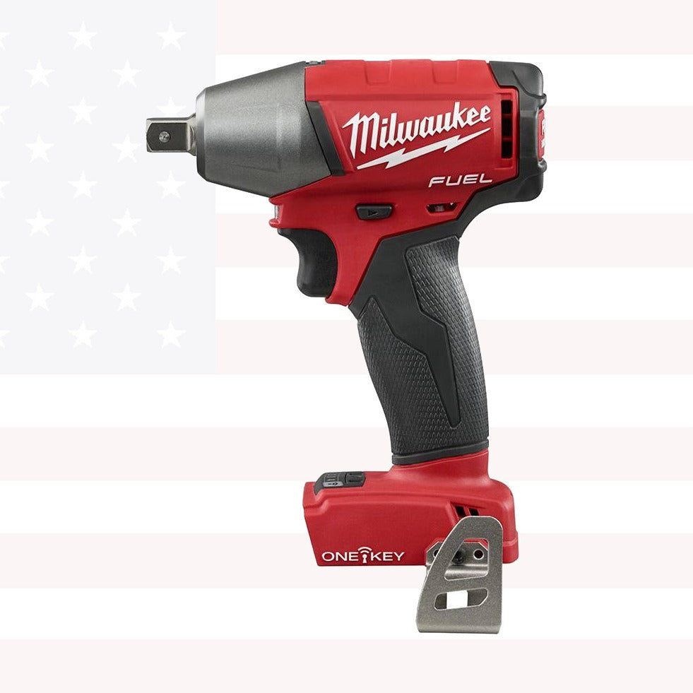 Milwaukee 2759-20 M18 FUEL with ONE-KEY 1/2" Compact Impact Wrench w/ Pin Detent