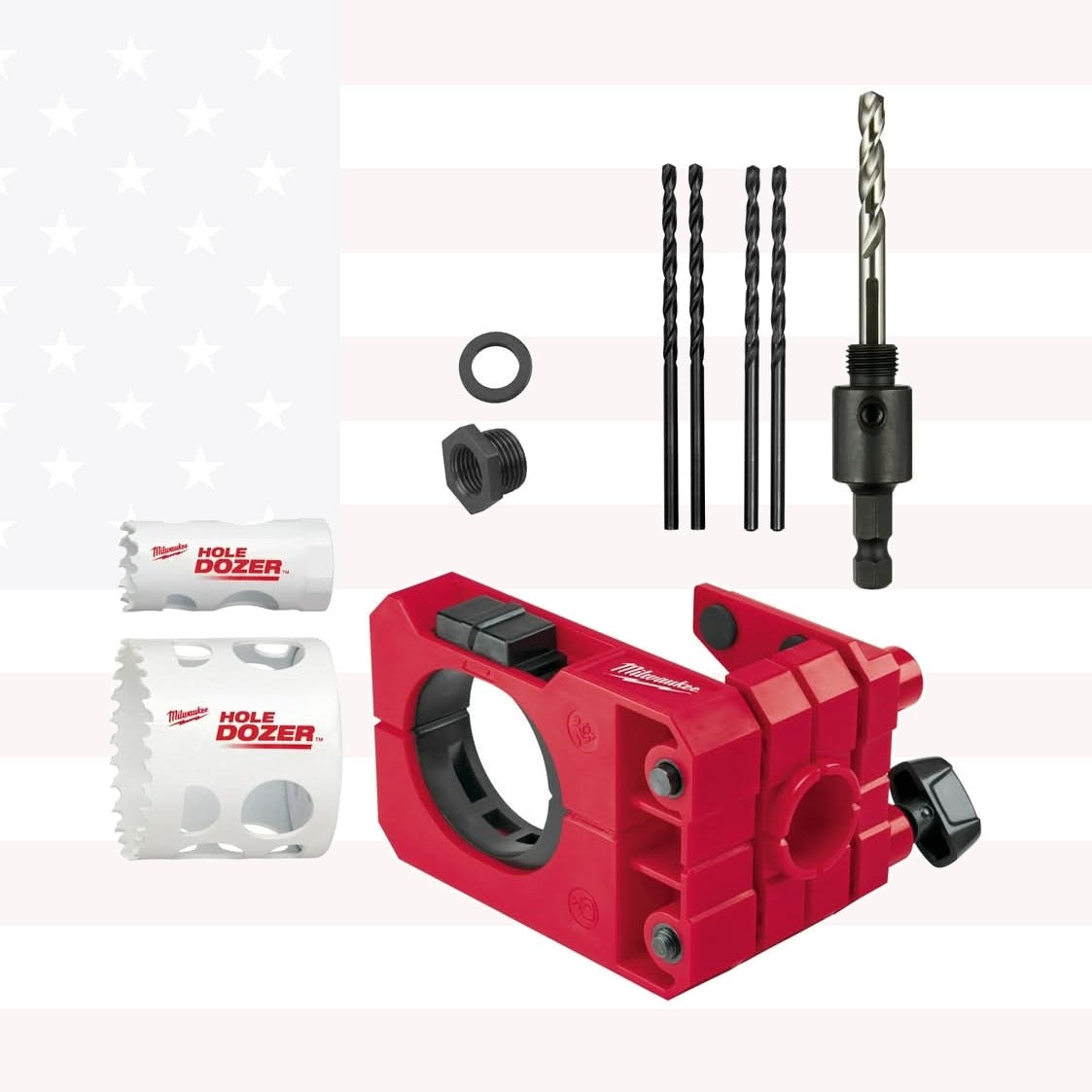 Milwaukee 49-22-4073 HOLE DOZER Door Lock Installation Hole Saw Kit