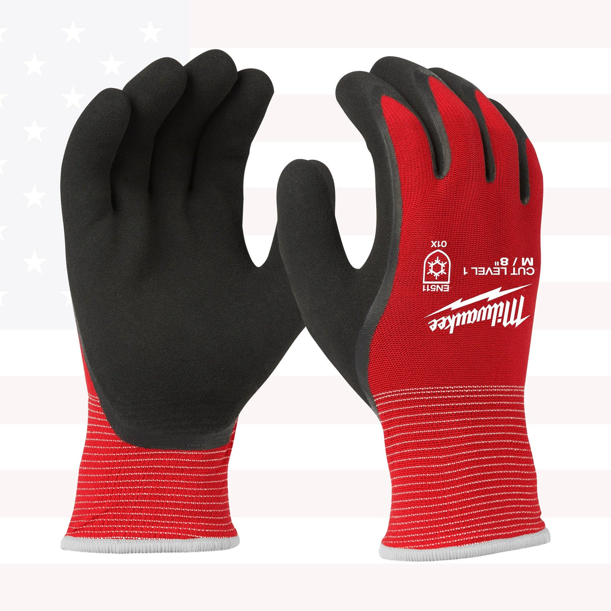 Milwaukee 48-22-8911B 12 PK Cut Level 1 Winter Insulated Gloves - M