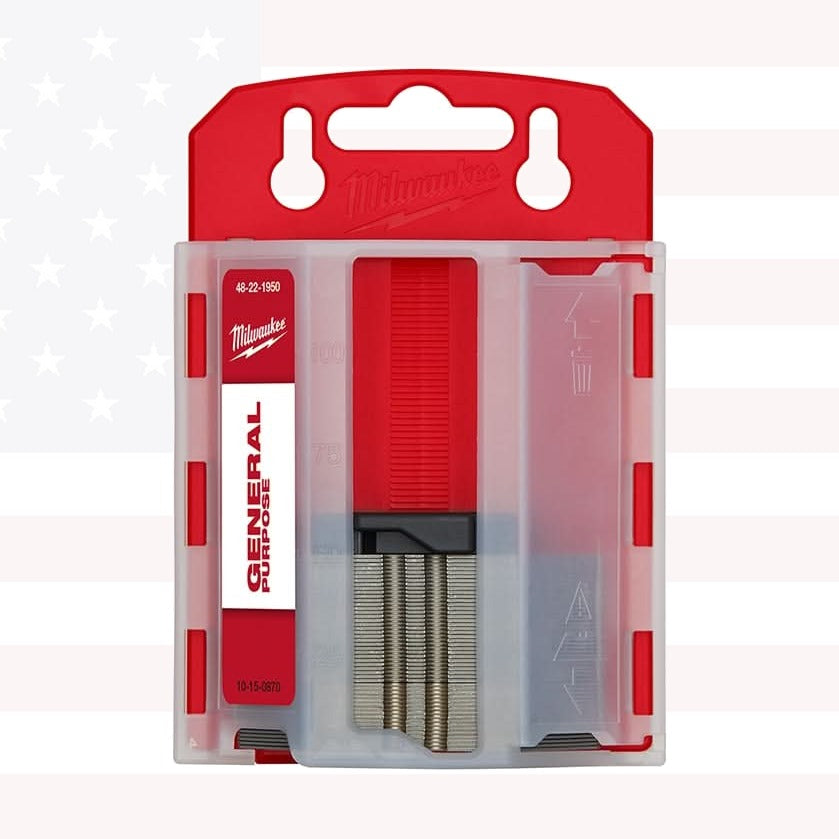 Milwaukee 48-22-1950 50 PC General Purpose Utility Blades w/ Dispenser