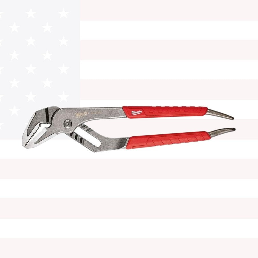 Milwaukee 48-22-6310 10" Straight-Jaw Pliers with Comfort Grip & Reaming Handles