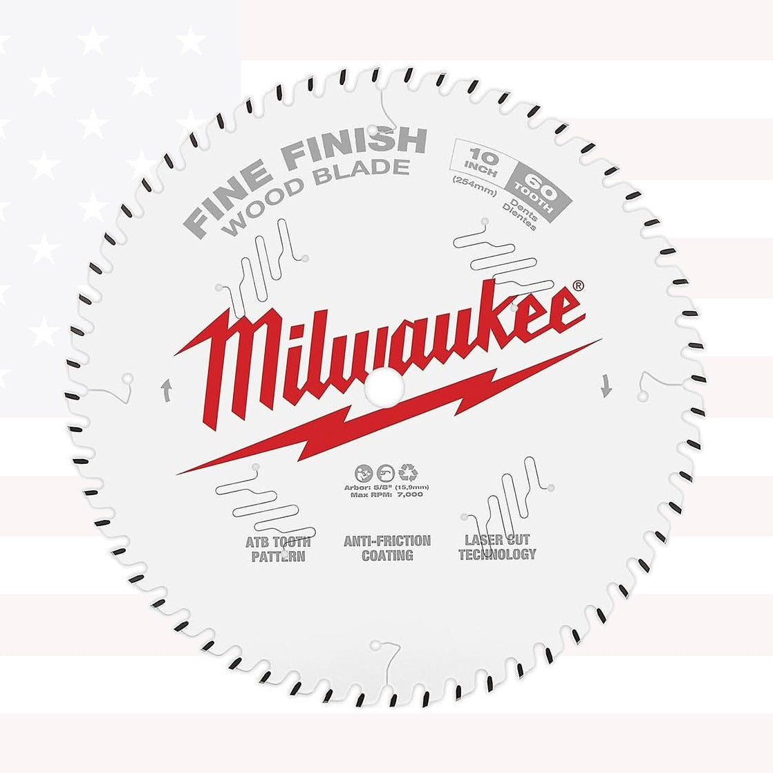 Milwaukee 48-40-1028 10" 60T Circular Saw Blade