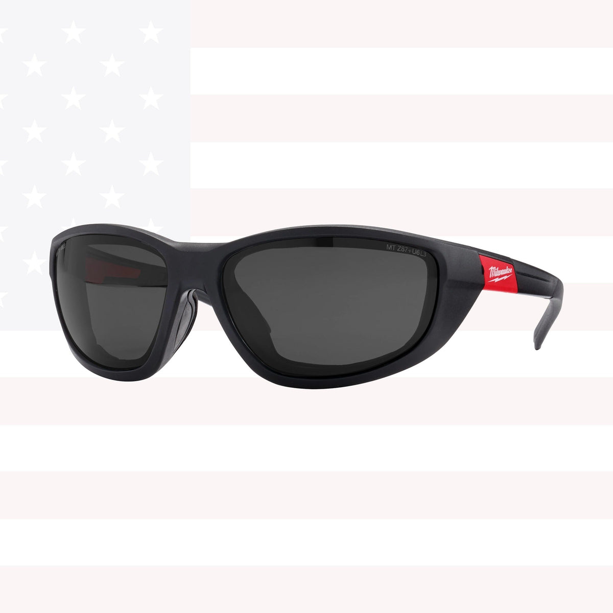 Milwaukee 48-73-2345 Polarized Safety Glasses w/ Tinted Fog-Free Lenses